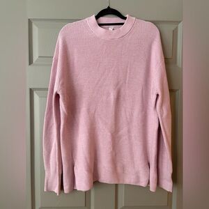 lululemon athletica Pink Crew Neck Sweater